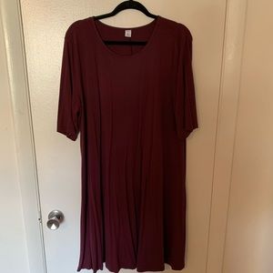 Old Navy Jersey Knit Swing Dress
